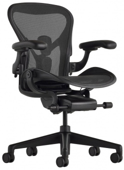 Кресло Herman Miller Aeron Black Onyx (Gaming), размер C