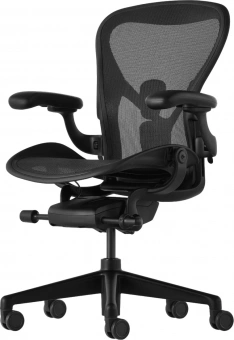 Кресло Herman Miller Aeron Black Onyx (Gaming), размер A