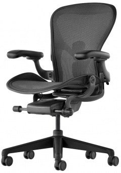 Кресло Herman Miller Aeron Graphite, размер B