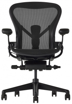 Кресло Herman Miller Aeron Black Onyx (Gaming), размер A