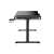 Купить эргономичный компьютерный стол ZONE 51 e-Artorias 130 x 70 Black с электрорегулировкой высоты столешницы Стол компьютерный ZONE 51 e-Artorias
