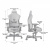 Премиум игровое кресло тканевое Anda Seat T-Pro 2