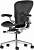 Кресло Herman Miller Aeron Graphite / Polished Aluminum, размер B